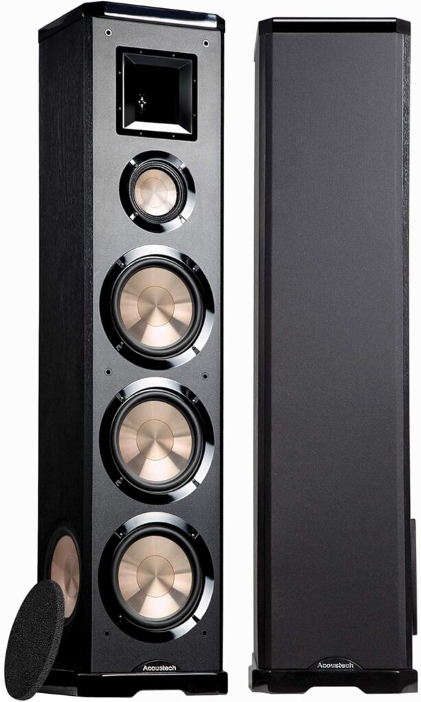 BIC America PL-980L 3-Way Floor Speakers – Left