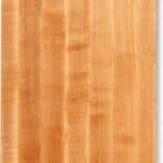 John Boos Chop-N-Slice Series Rectangular Wooden Maple Cutting Board 18”x12” – 1.25” Thick, 8-lb Reversible Butcher Block with Eased Corners, Edge-Grain & Finger Grips – Made in the USA