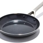 OXO Agility 10″ Nonstick Frying Pan Skillet, Ceramic PFAS-Free Nontoxic Cookware, Induction Suitable, Compatible on All Cooktops, Dishwasher & Oven Safe, Stainless Steel Handle, Black