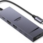 UGREEN Revodok Pro USB-C Hub 6 in 1 10Gbps 4K 60Hz HDMI, 100W Power Delivery for MacBook Pro/Air, iPad Pro, Thinkpad Rog Ally and More.