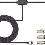 Bingfu FM Radio Dipole Antenna for Stereo Receiver Indoor Pioneer Onkyo Yamaha Marantz Bose Wave Music System Home FM Radio AV Audio Video Home Theater Receiver