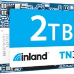 INLAND M.2 2242 2TB SSD NVMe PCIe Gen 3×4 Internal Solid State Drive 3D NAND TLC Read/Write Speed Up to 2,400/2,100 MB/s