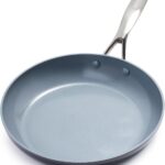 GreenPan Valencia Pro Hard Anodized Healthy Ceramic Nonstick 10″ Frying Pan Skillet, PFAS-Free, Induction, Dishwasher Safe, Oven Safe, Gray