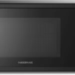 Farberware 1.1 Cu. Ft. Countertop Microwave Oven – 1000 Watts Power, Auto Cook Settings, Defrost, Easy Clean and Child Safety Lock-Black