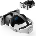VR Headset for Nintendo Switch & Switch OLED, Upgraded Switch Virtual Reality Glasses with Adjustable Lens and Elite Strap, Labo VR Kit 3D Goggles Accessories for VR Gaming Experience