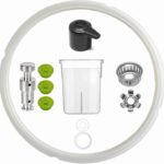Replacement Parts for Instant Pot Duo/Duo Plus 5, 6 Qt, IP-DUO50, IP-DUO60 and IP-Duo Plus 60, Include Sealing Ring Steam Release Handle and Condensation Collector Cup