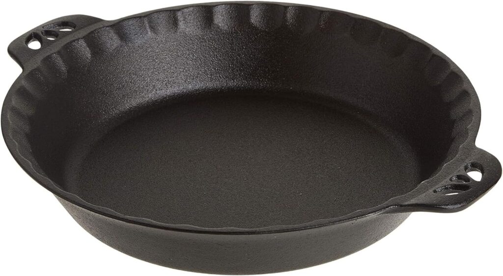 Camp Chef True Seasoned Cast Iron Pie Pan 10″