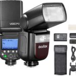 Godox V860III-C Camera Flash Speedlite Compatible for Canon Camera, TTL On-Camera Flash Speedlight with Rechargeable Battery, 2.4G 1/8000s High-Speed Sync, 10 Levels LED Modeling Light