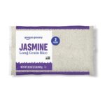 Amazon Grocery, Jasmine Long Grain Rice, 2 Lb (Previously Amazon Fresh, Packaging May Vary)