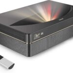 4K UHD Laser TV Home Theatre Projector | Bright 2500 ANSI Lumens | Ultra Short Throw | Built-in Integrated SoundBar | Smart Android System| 3G RAM+64G Storage