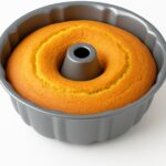 10-Inch Nonstick Cake Pan, Fluted Tube Pan for Pound Cakes, Muffins, Angel Food Cake, Coffee Cake, and More – Easy Release, Dishwasher Safe, Oven Safe, Heavy Duty