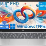 HP 15.6″ Laptop Computer for Student and Business, Intel 4-Core Processor (Beat i3-1115g4), 16gb Ddr4 Ram, 256gb Pcie Ssd, Fhd, WiFi 6e, Bluetooth 5.3, Hdmi, Type-c, Webcam, Silver, Windows 11 Pro