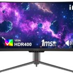 INNOCN 49″ Ultrawide Monitor Curved Gaming 5K2K 5120 x 1440P 240Hz Monitor, R1800, 99% sRGB, HDR400, USB Type C, DisplayPort, HDMI, Built-in Speakers, Height/Tilt Adjustable – 49C1S