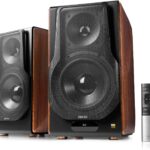 Edifier S3000MKII Audiophile Active Speakers, Wireless Powered Bookshelf Speaker Bluetooth 5.0 aptX with Planar Diaphragm Tweeters, Hi-Res Audio and 6.5″ Woofers(Upgraded)