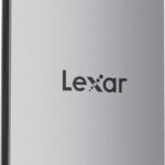 Lexar 2TB ES3 External SSD, Up to 1050MB/s Read, Storage Expansion, Compatible w/USB-C Smartphones, iPhone 15/16, PC, Mac, Tablets, Sleek & Sturdy Design, Silver (LES3XXX002T-RNSAU)