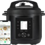 CHEF iQ Smart Pressure Cooker with WiFi and Built-in Scale – Easy-to-Use 10-in-1 Multicooker with 500+ Guided Recipes – Rice Cooker, Slow Cooker, Instant Meals for Foodies – 6 Quart – Family Size