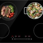 6400w Induction Cooktop: 30 Inch Electric Stove with 4 Burner – Electric Stove Top Burner for Built-in or Countertop Use, 9 Power Levels, Timer & Child Safety Lock