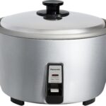 Panasonic Commercial Rice Cooker, Large Capacity 46-Cup (Cooked), 23-Cup (Uncooked) with One-Touch Operation and 8-Hour Keep Warm – SR-42HZP – Silver