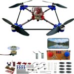 Quadrotor Drone DIY Kit: A Unique STEM Project with Brushless Motor, Optical Flow Hovering, One-Click Takeoff and Landing, and 360° Flip for DIY Enthusiasts to Learn Drone Basics