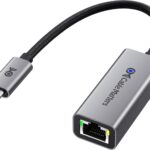 Cable Matters USB C to 2.5Gb Ethernet Adapter, 2.5 Gigabit Network Speed, USB C to Ethernet Adapter Compatible with USB4, Thunderbolt 4/5, Plug & Play for MacBook, Laptop, and USBC Devices
