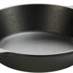 Lodge 8 Inch Pre-Seasoned Cast Iron Skillet – Dual Assist Handles – Use in the Oven, on the Stove, on the Grill, or Over a Campfire – Black