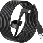 SUPERUS Link Cable 16 FT Compatible with Oculus/Meta Quest 3/2/1 – USB 3.0 to USB C Charger Cable, High Speed Data Transfer & Charging Cord, Accessories for VR Headset Gaming PC/Steam VR