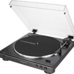 Audio-Technica AT-LP60XBT-BK Fully Automatic Wireless Belt-Drive Turntable (Black) (ATLP60XBTBK)