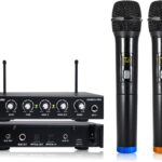 Sound Town 16 Channels Wireless Microphone Karaoke Mixer System with Optical (Toslink), AUX and 2 Handheld Microphones – Supports Smart TV, Home Theater, Sound Bar (SWM16-PRO)