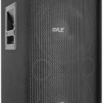 Pyle Portable Cabinet PA Speaker System – 1600 Watt Outdoor Stereo Sound Speakers w/ Dual 12″ Woofers, 3.4″ Piezo Tweeters, 5″x12″ Super Horn Midrange, Crossover Network