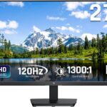 KTC 27 Inch Computer Monitor – QHD (2560 x 1440) Display, Up to 120Hz Monitor, IPS Panel, 123% sRGB, HDMI 2.0 x 2 & DP 1.4 x1, Adaptive Sync, Eye-Friendly Screen PC Monitors for Work Gaming, H27D9