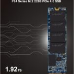Exascend Enterprise-Grade PE4 PCIe Gen4 NVMe M.2 SSD – Up to 3270 MB/s, Internal Solid State Drive (16, TB)