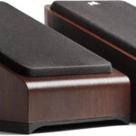 Polk Signature Elite ES90 Height Module Speaker (Pair) for Immersive Overhead Sound, Terylene Dome Tweeter, Mica-Fortified Polypropylene Midrange Woofer, Dolby Atmos, DTS:X, & IMAX Enhanced, Walnut