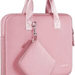 Hseok Laptop Sleeve 14 inch Case with Small Pouch, Neoprene Computer Bag Compatible with MacBook Pro 14″ M4/M3/M2/M1 2025-2021, MacBook Air/Pro 13″ and Most 14 inch Notebooks，P01K01