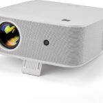 Kodak Flik X20 1080p Smart Projector, Google TV Dongle Built-In | 300 ANSI Lumens LED | Auto Focus & Keystone | HDMI & USB | Wi-Fi , Bluetooth 5.0 | HDR10, 4K Decode | Portable Home Theater (White)