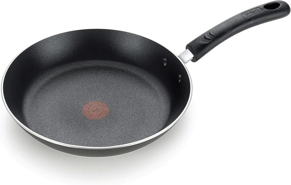 T-fal Experience Nonstick Fry Pan 8 Inch, Induction Compatible, Oven Safe 400F, Cookware, Non Stick Frying Pan, Skillet, Cooking, Kitchen, Egg Pan, Pots and Pans, Home, Dishwasher Safe, Black