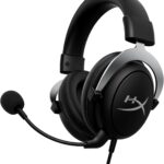HyperX CloudX, Official Xbox Licensed Gaming Headset, Compatible with Xbox One and Series X|S, Memory Foam Ear Cushions, Detachable Noise-Cancelling Mic, in-line Audio Controls,Black/ Silver