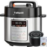 Fullwill 9-in-1 Electric Pressure Cooker(2025 Upgraded), 12 Presets Instant Multi Cooker, Olla de Presion Nonstick Pot 6 Quarts