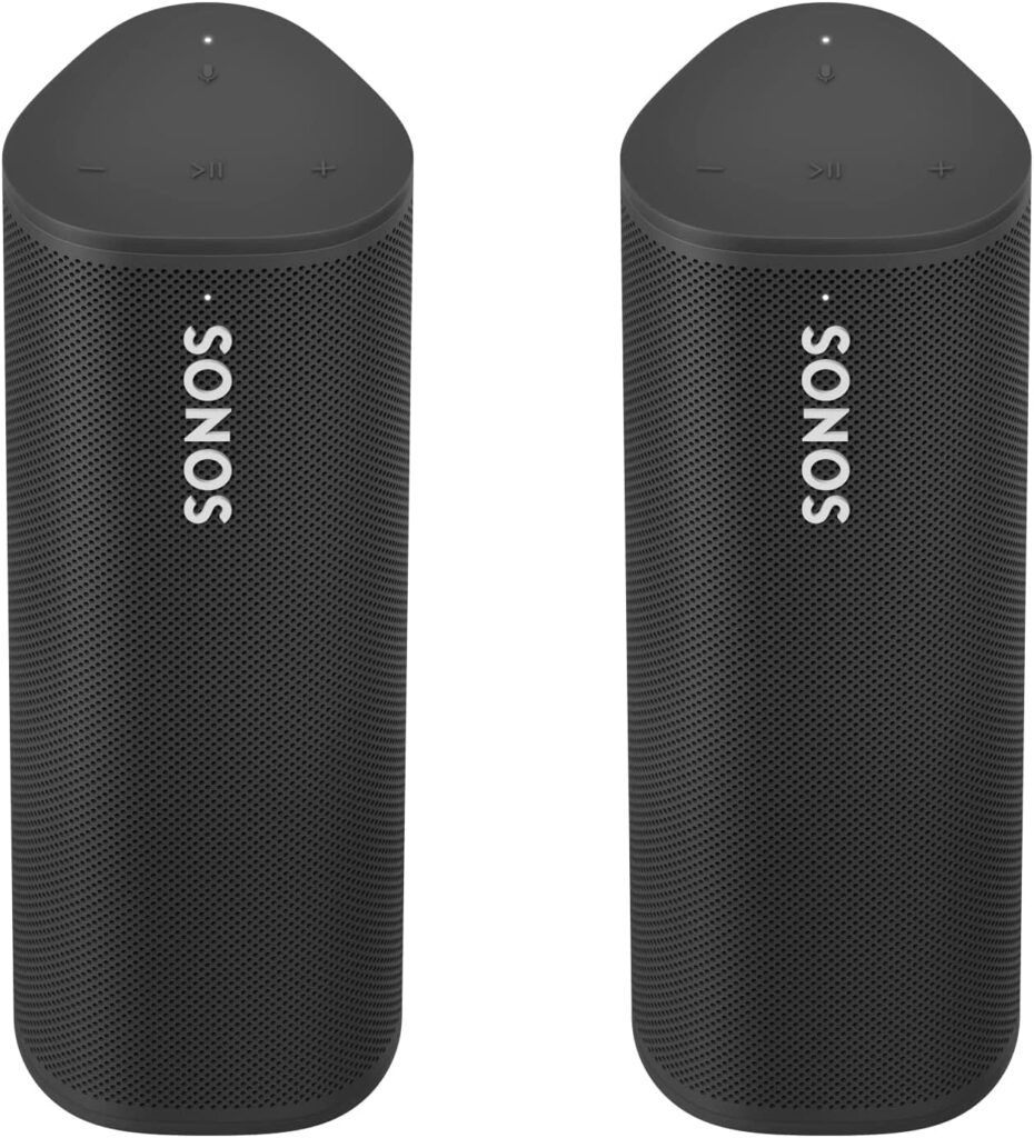 Sonos Roam – Black (2-Pack)