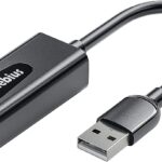 USB Ethernet Adapter, USB 2.0 to 10/100 Ethernet LAN Network Wired Adapter for MacBook, Surface Pro, Notebook PC, Compatible with Windows7/8/10, Mac OS, Android, Chrome OS, Linux (TCC-S20A)