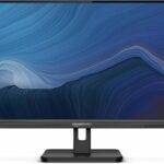Amazon Basics 24-inch IPS Monitor 75 Hz Powered with AOC Technology FHD 1080P HDMI, Display Port and VGA Input VESA Compatible Built-in Speakers for Office and Home, Black