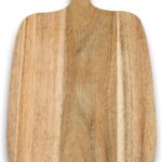 Kitchen Utensils Wooden Cutting Board and Durable Cutting Board with Handles for Meat, Cheese, Bread, Vegetables and Fruits Cutting Boards for Kitchen, Great Gift for Kitchen Chefs,Small,13” x 8”