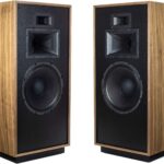 Klipsch Forte IV Heritage Premium Floorstanding Horn-Loaded Speakers in American Walnut