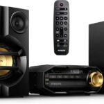PHILIPS FX10 Bluetooth Stereo System for Home with CD Player , MP3, USB, FM Radio, Bass Reflex Speaker, 230 W, Remote Control Included