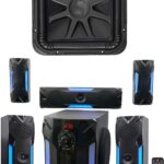 Kicker Bundle: L7S122 12″ 1500 Watt Solobaric L7S Car Subwoofer Solo-Baric Bundle with Free Rockville HTS56 1000w 5.1 Channel Home Theater System/Bluetooth/USB+8″ Subwoofer (2 Items)