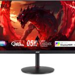 Acer 27″ WQHD 240Hz 0.5ms AMD FreeSync Premium IPS Gaming Monitor (XV272U)