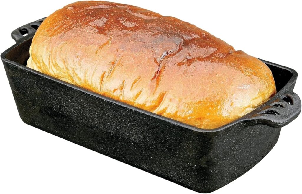 Camp Chef Home Seasoned Cast Iron Bread Pan