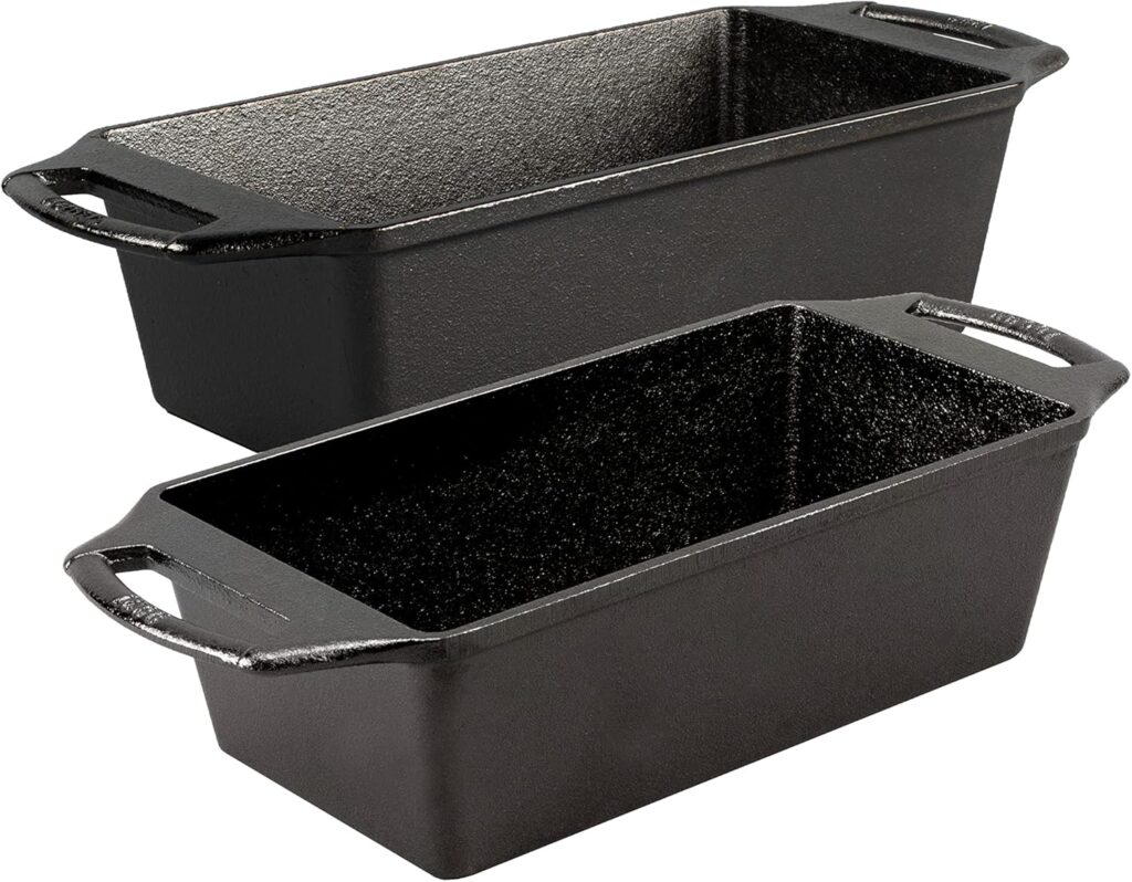 Lodge Cast Iron Loaf Pan, Set of 2