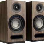 Jamo S 803 Bookshelf Speaker Pair (Walnut)