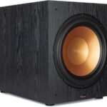 Klipsch Synergy Black Label Sub-120 12” Front-Firing Subwoofer with 200 Watts of continuous & 400 watts of Dynamic Power, and Digital Amplifier for Powerful Home Theater Bass in Black