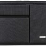 Lacdo 360° Protective Laptop Sleeve Case for 15.6 Inch Acer Aspire 5, E 15, Predator Helios 300, Flagship/ASUS VivoBook 15 / Dell Inspiron 15 / Lenovo Ideapad 330 / Pavilion 15, Computer Bag, Black